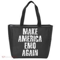 Make America Emo Again Funny Goth Us Tote Bag thumb 0