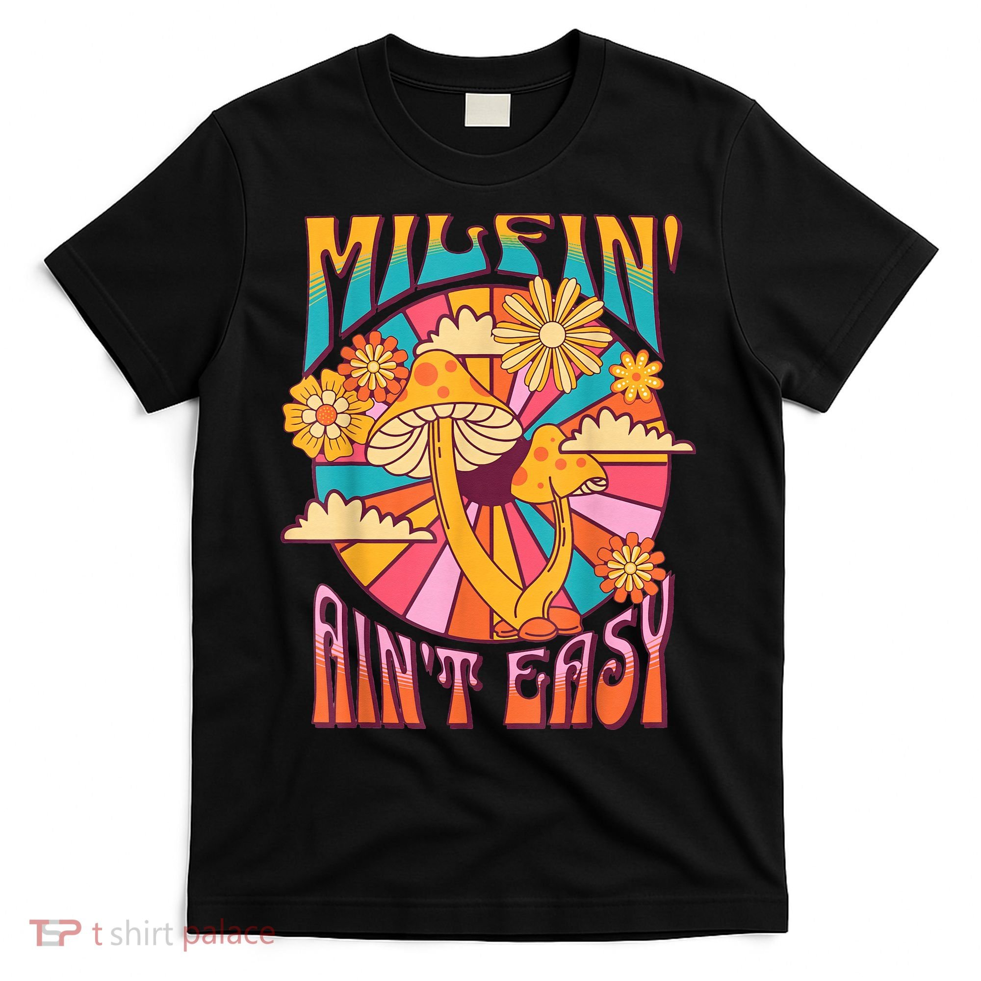 Milfin' Ain't Easy Fit Hot Mom Milf for Mother's Day Funny T-Shirt