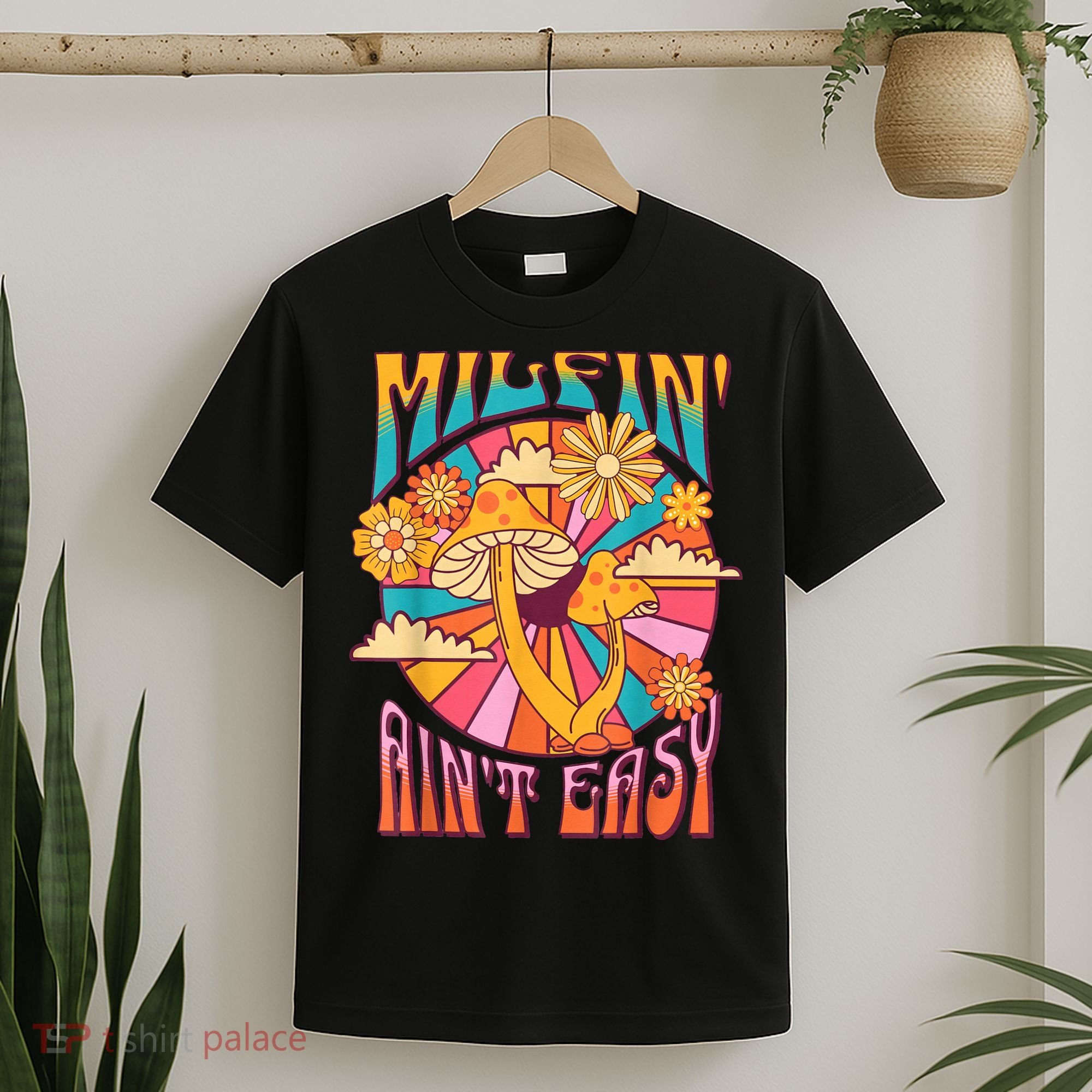 Milfin' Ain't Easy Fit Hot Mom Milf for Mother's Day Funny T-Shirt