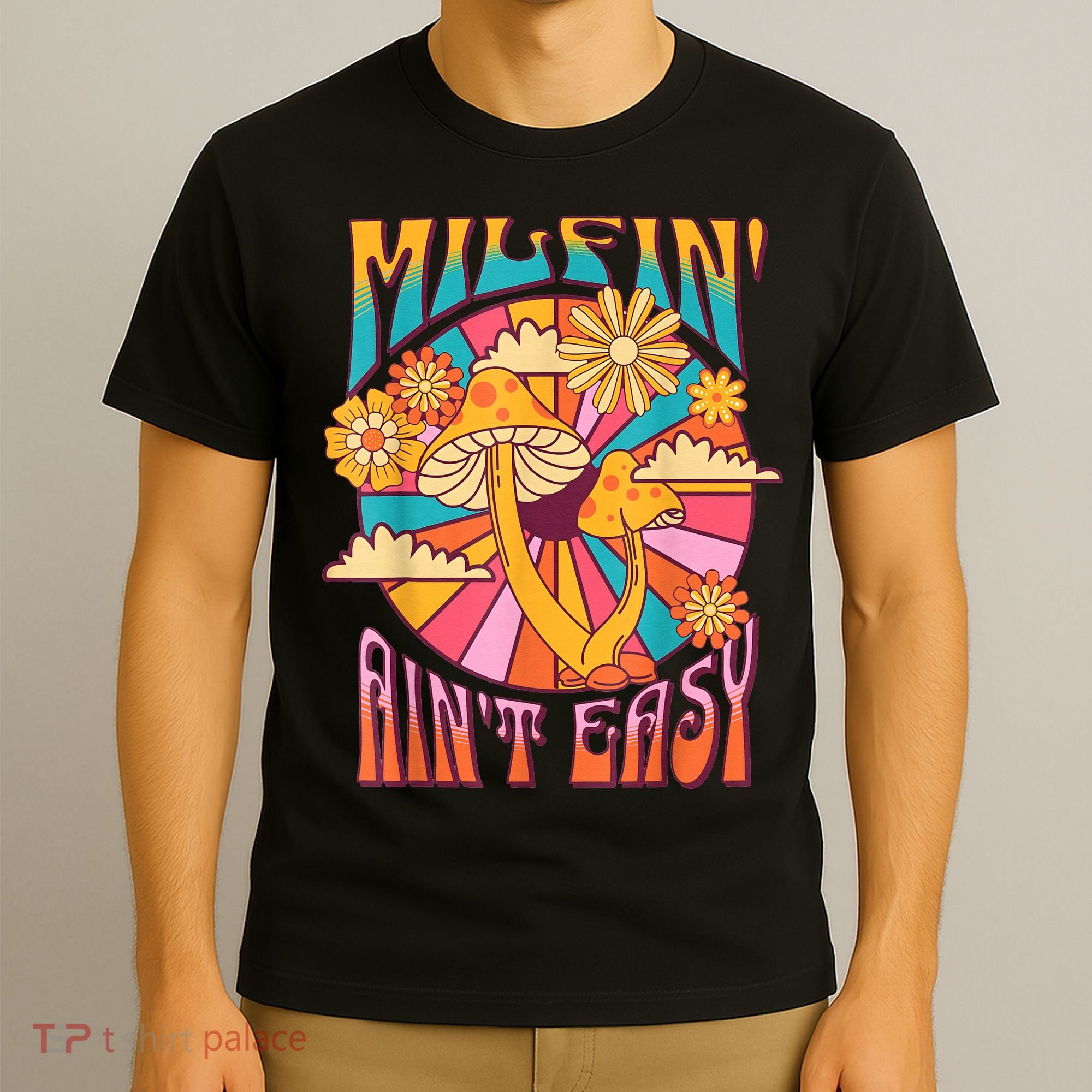 Milfin' Ain't Easy Fit Hot Mom Milf for Mother's Day Funny T-Shirt