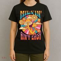Milfin' Ain't Easy Fit Hot Mom Milf for Mother's Day Funny T-Shirt thumb 4