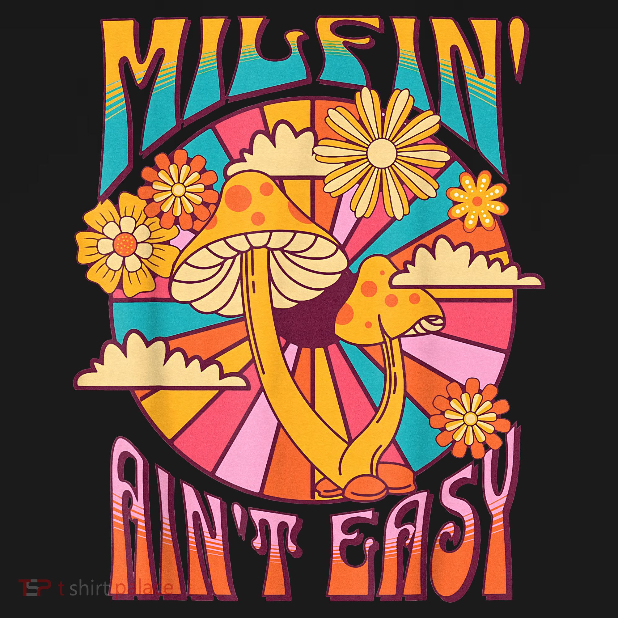 Milfin' Ain't Easy Fit Hot Mom Milf for Mother's Day Funny T-Shirt