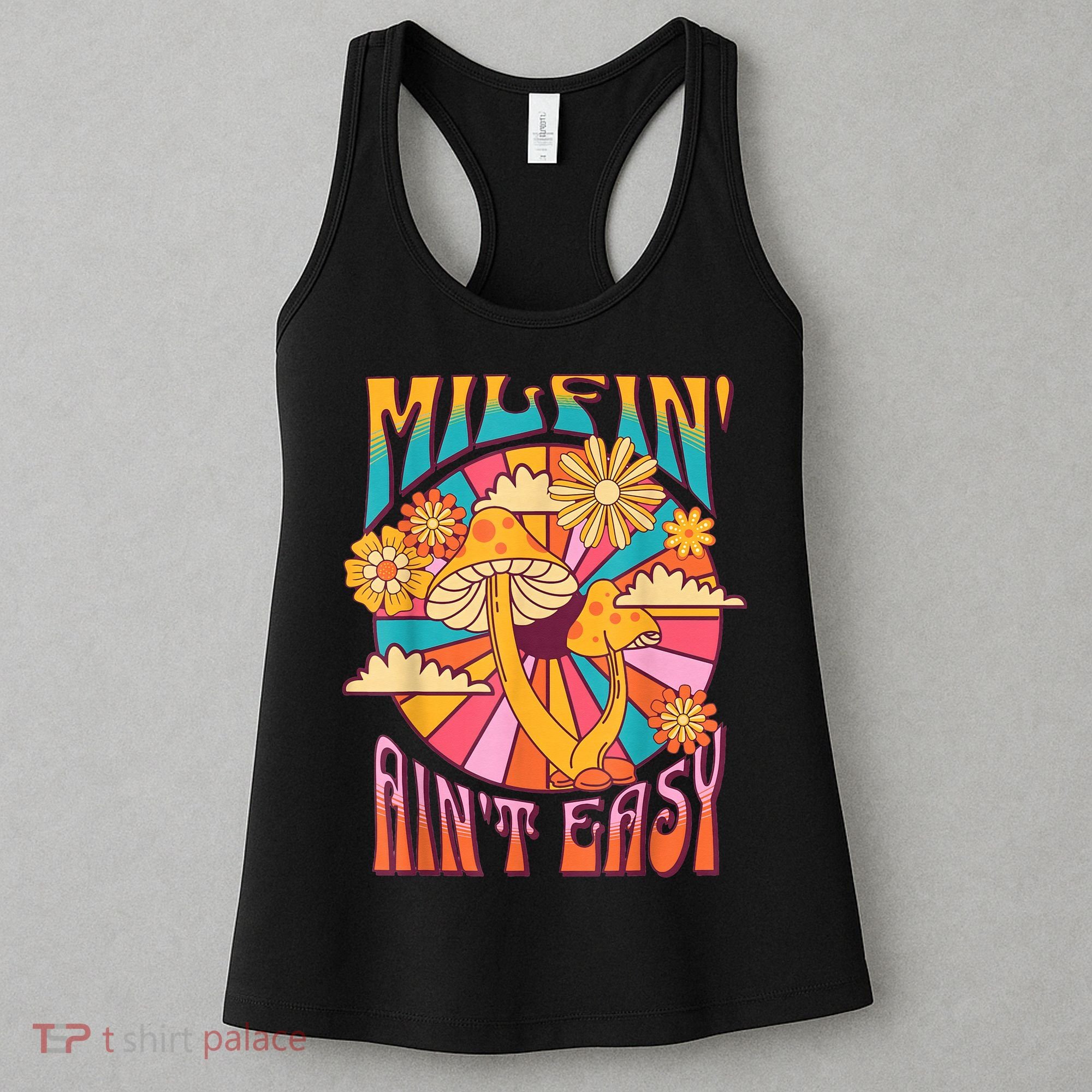 Milfin' Ain't Easy Fit Hot Mom Milf for Mother's Day Funny Women's Tank Top