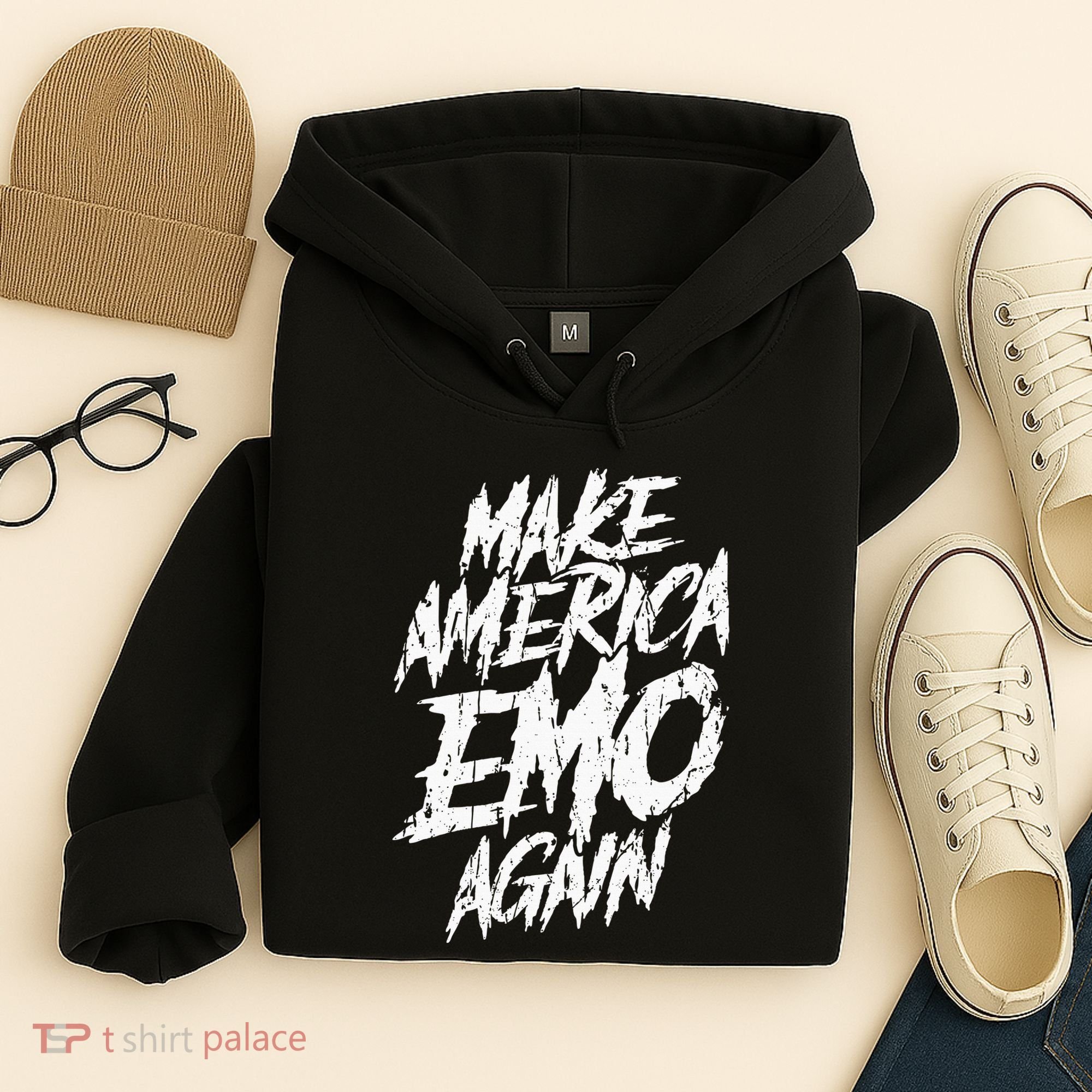 Make America Emo Again Emo Culture Hoodie