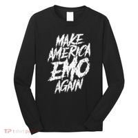 Make America Emo Again Emo Culture Long Sleeve Shirt thumb 0
