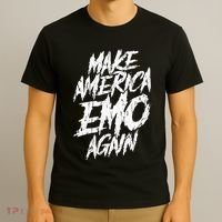Make America Emo Again Emo Culture T-Shirt thumb 3
