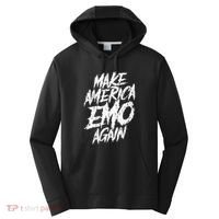 Make America Emo Again Emo Culture Performance Fleece Hoodie thumb 0