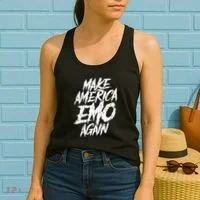 Make America Emo Again Emo Culture Women's Tank Top thumb 2