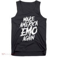 Make America Emo Again Emo Culture Tank Top thumb 0