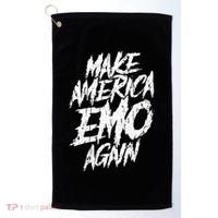Make America Emo Again Emo Culture Golf Towel thumb 0