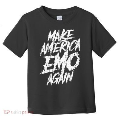 Make America Emo Again Emo Culture Toddler T-Shirt