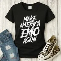 Make America Emo Again Emo Culture Women's T-Shirt thumb 3
