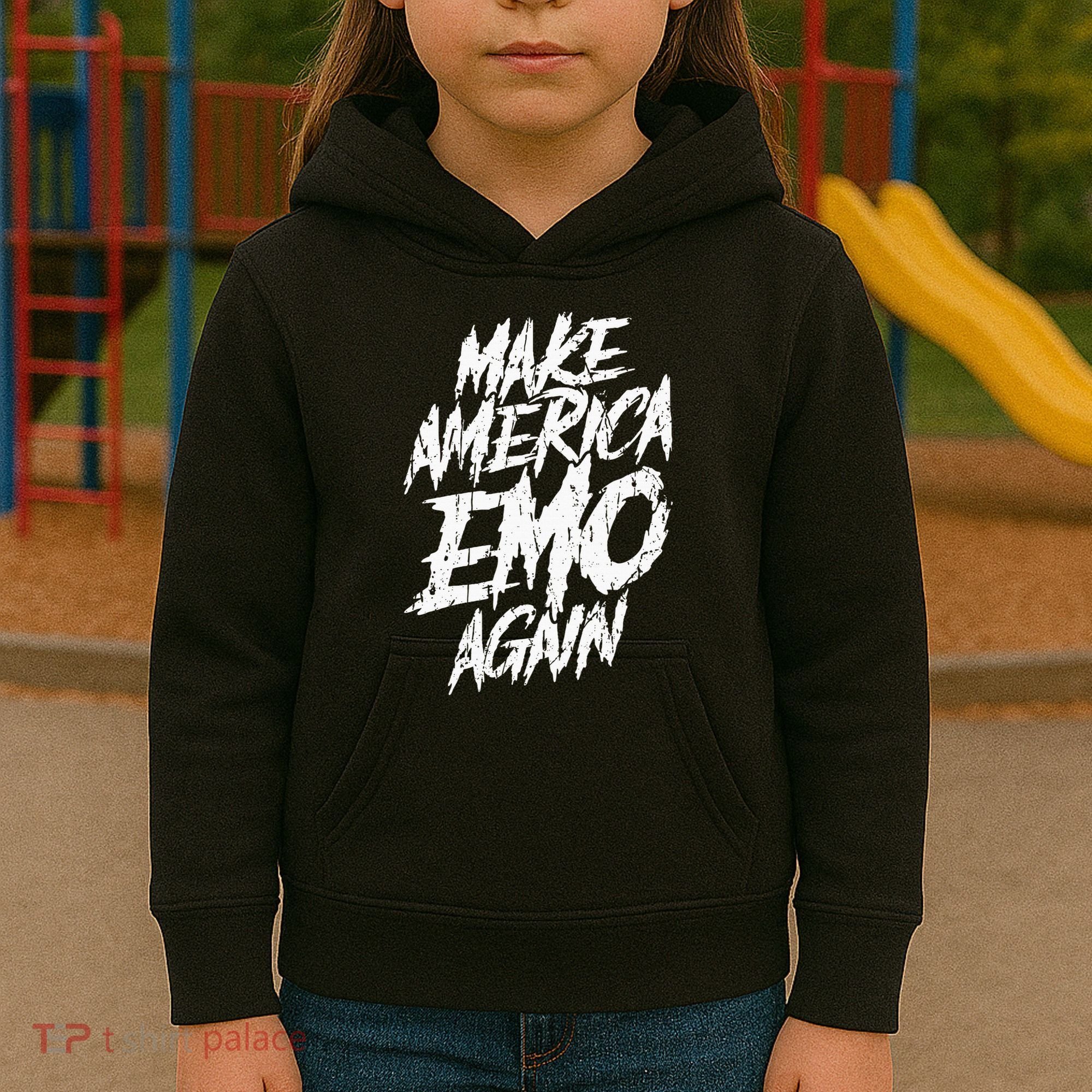 Make America Emo Again Emo Culture Kids Hoodie