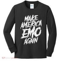 Make America Emo Again Emo Culture Kids Long Sleeve Shirt thumb 0