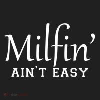 Milfin AinT Easy Funny Sarcastic Hot Mom Saying Mothers Day Gift Beanie thumb 2