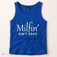 Milfin AinT Easy Funny Sarcastic Hot Mom Saying Mothers Day Gift Tank Top thumb 2