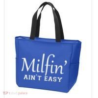 Milfin AinT Easy Funny Sarcastic Hot Mom Saying Mothers Day Gift Tote Bag thumb 3
