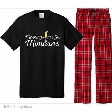 Mornings Are For Mimosas Brunch Breakfast Outfit Pajama Set