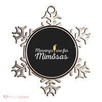 Mornings Are For Mimosas Brunch Breakfast Outfit Ornament thumb 0