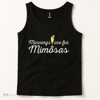 Mornings Are For Mimosas Brunch Breakfast Outfit Tank Top thumb 2