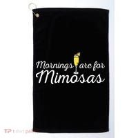 Mornings Are For Mimosas Brunch Breakfast Outfit Golf Towel thumb 0