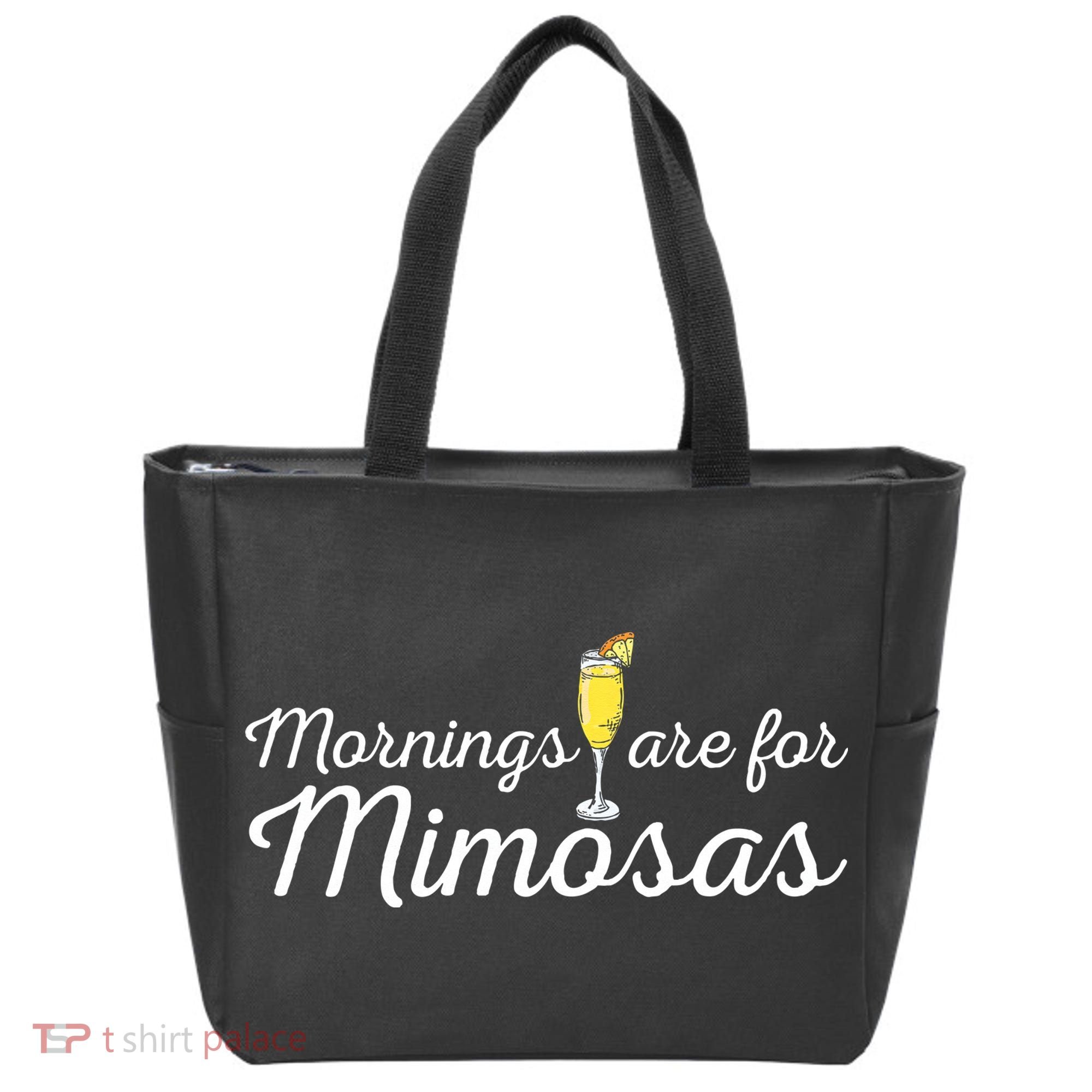 Mornings Are For Mimosas Brunch Breakfast Outfit Tote Bag