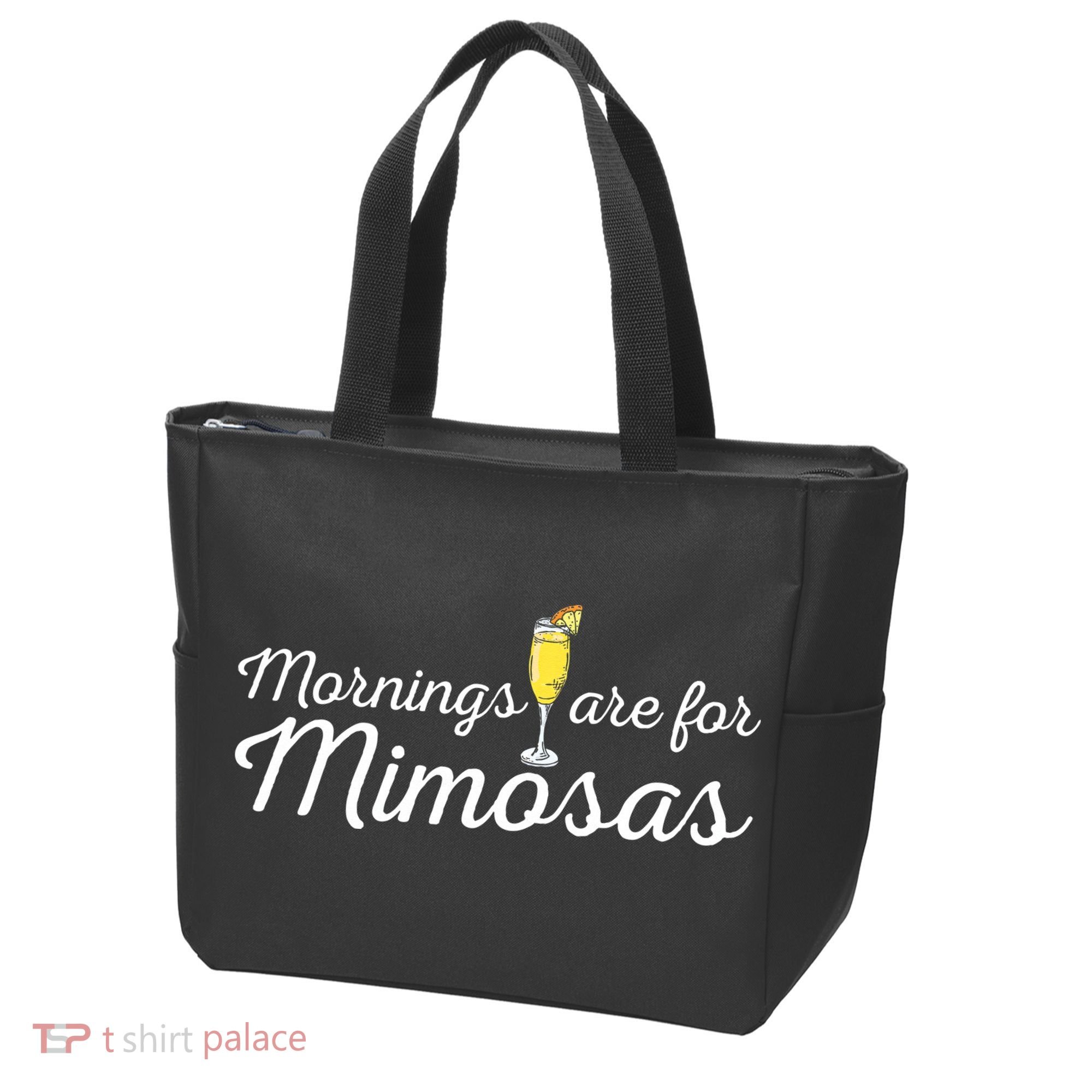 Mornings Are For Mimosas Brunch Breakfast Outfit Tote Bag