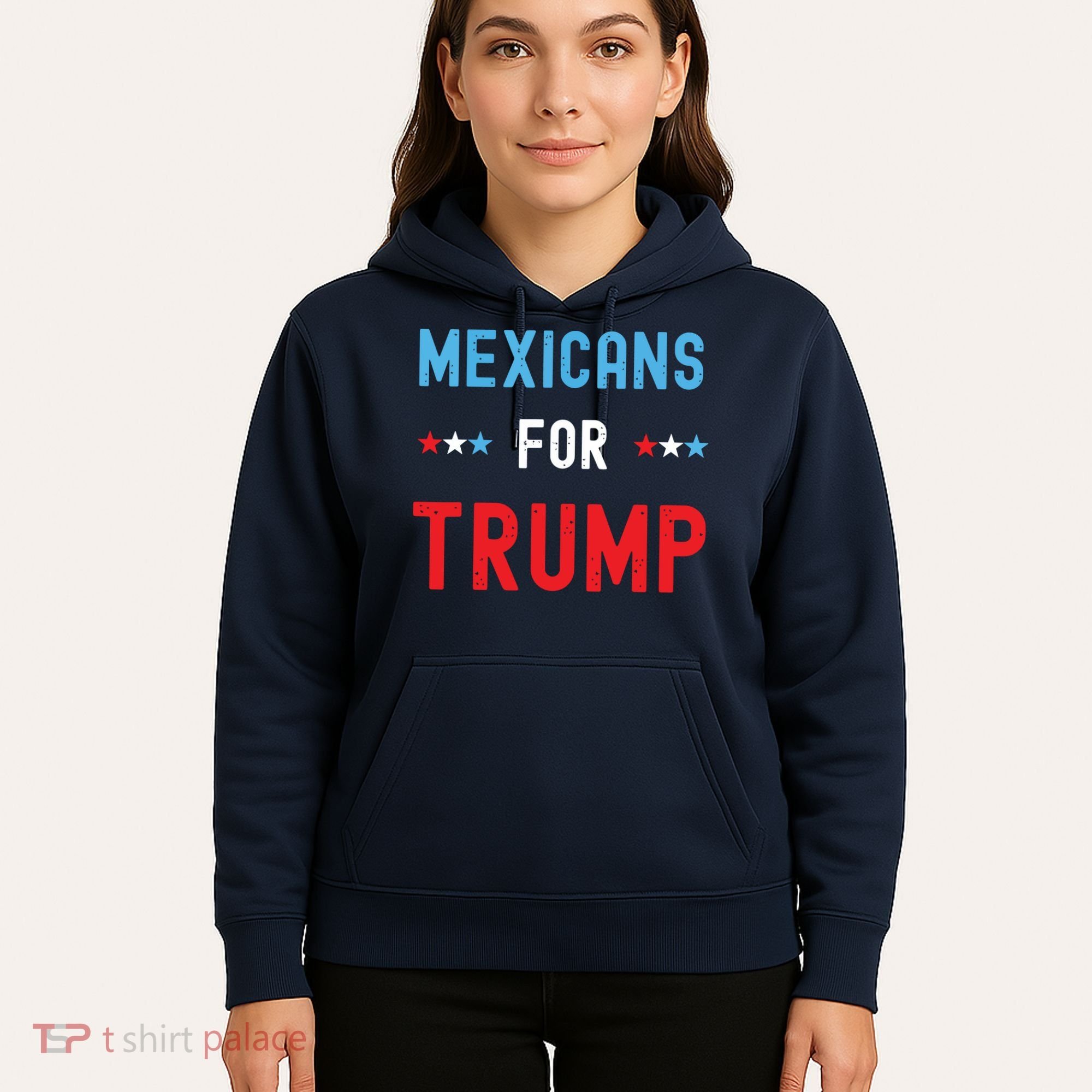 Mexican Americans For Trump Hispanic Vote Republican Gift Hoodie