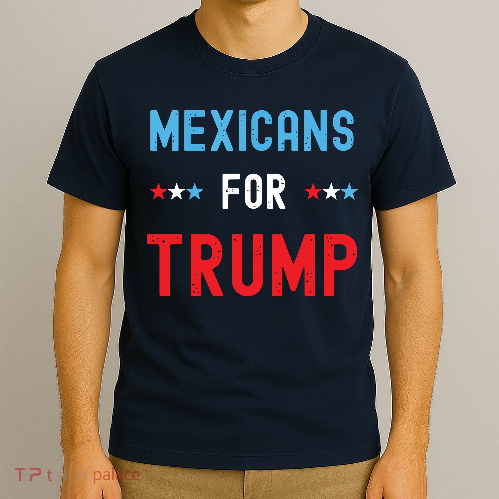 Mexican Americans For Trump Hispanic Vote Republican Gift T-Shirt