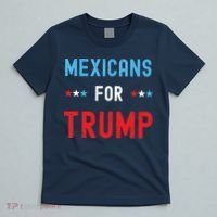 Mexican Americans For Trump Hispanic Vote Republican Gift T-Shirt thumb 5