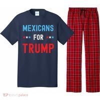 Mexican Americans For Trump Hispanic Vote Republican Gift Pajama Set thumb 0