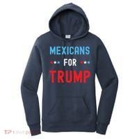 Mexican Americans For Trump Hispanic Vote Republican Gift Women's Hoodie thumb 0
