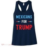 Mexican Americans For Trump Hispanic Vote Republican Gift Women's Tank Top thumb 0
