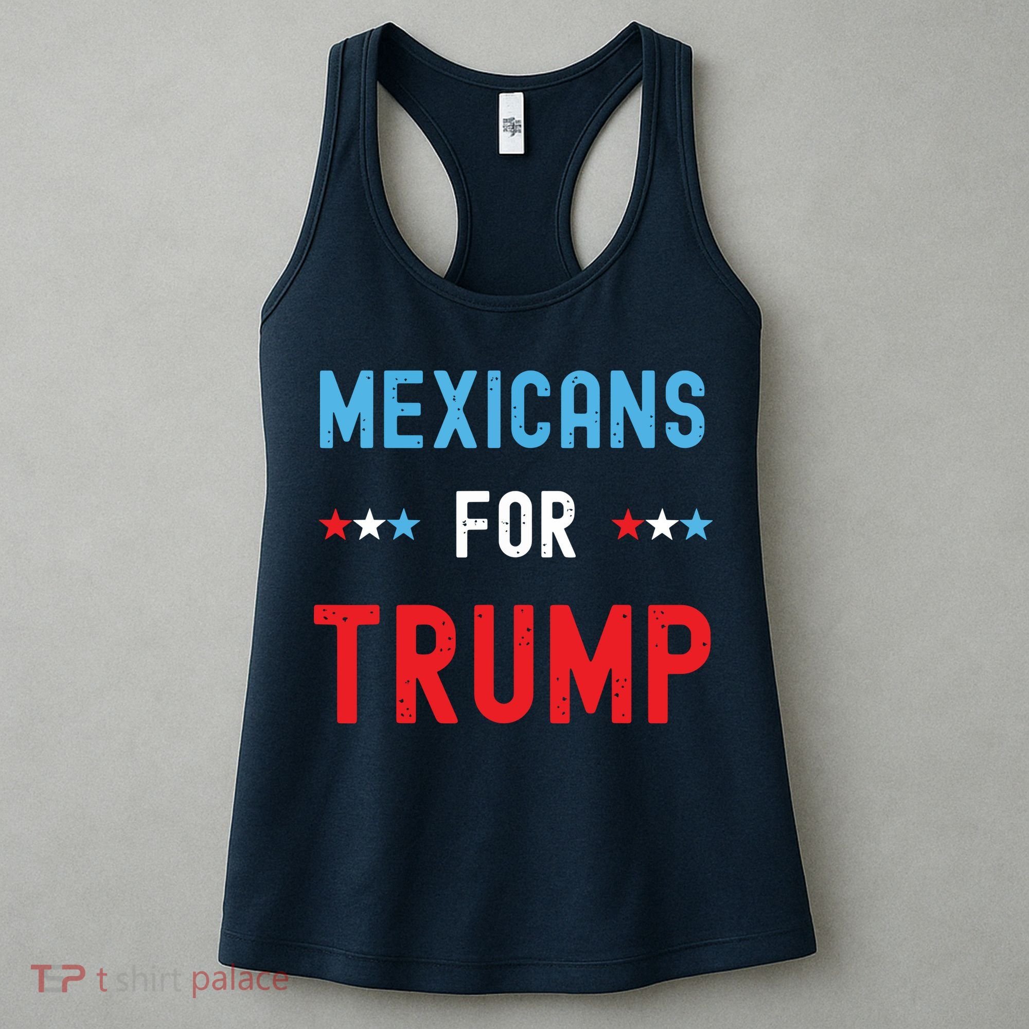 Mexican Americans For Trump Hispanic Vote Republican Gift Women's Tank Top
