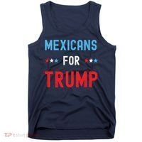 Mexican Americans For Trump Hispanic Vote Republican Gift Tank Top thumb 0