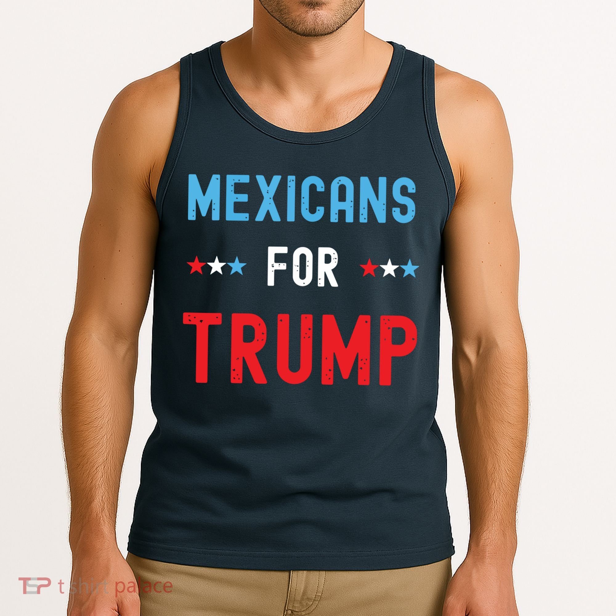 Mexican Americans For Trump Hispanic Vote Republican Gift Tank Top