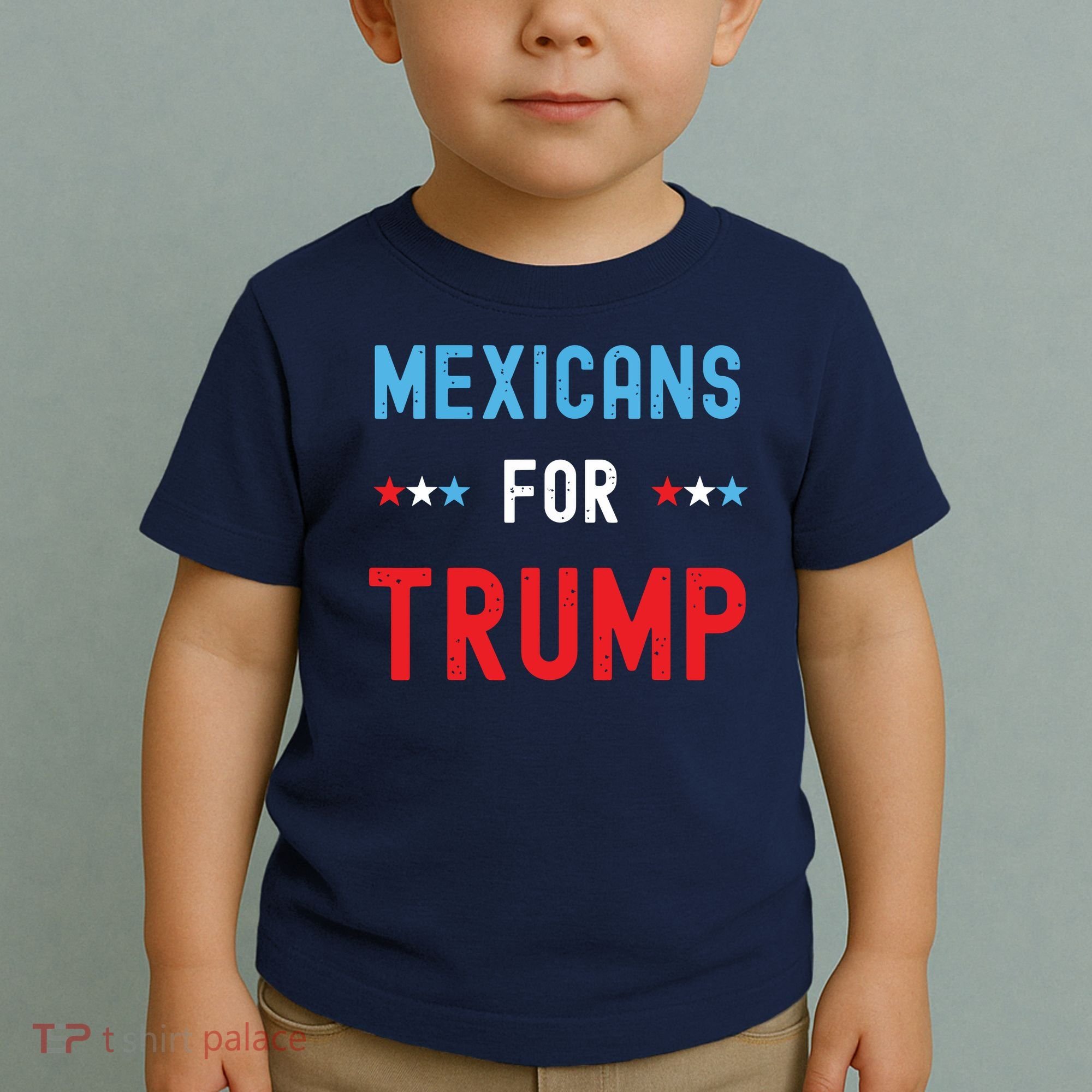 Mexican Americans For Trump Hispanic Vote Republican Gift Toddler T-Shirt