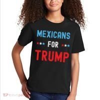 Mexican Americans For Trump Hispanic Vote Republican Gift Kids T-Shirt thumb 2