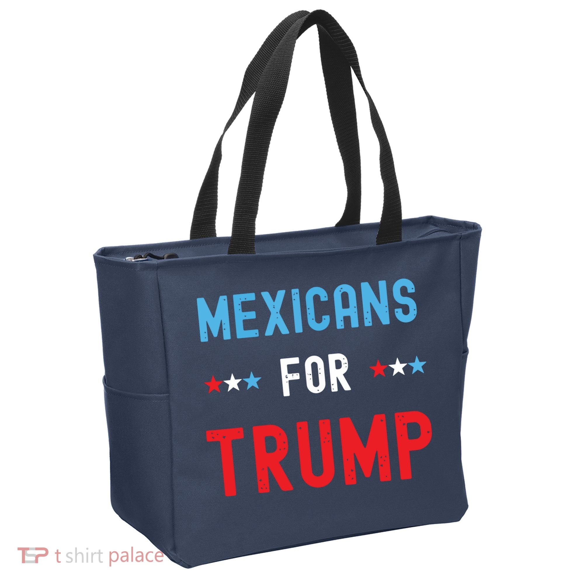 Mexican Americans For Trump Hispanic Vote Republican Gift Tote Bag