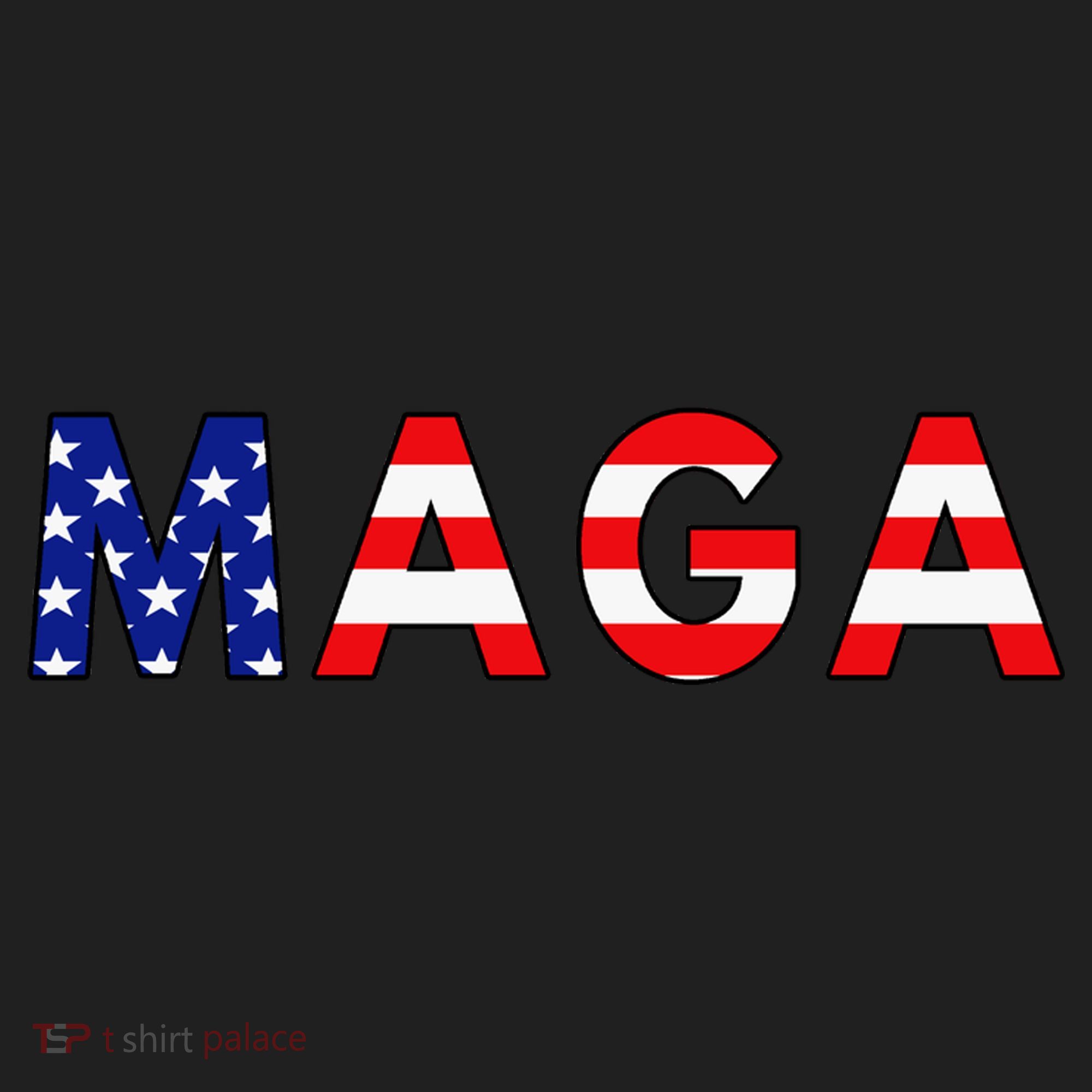 Maga American Flag Women's Sweatshirt