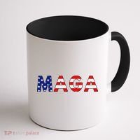 Maga American Flag Coffee Mug thumb 1