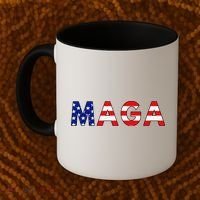 Maga American Flag Coffee Mug thumb 2