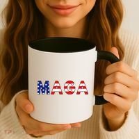Maga American Flag Coffee Mug thumb 3