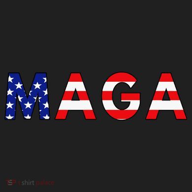 Maga American Flag 15oz Campfire Ceramic Mug
