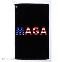 Maga American Flag Golf Towel thumb 0