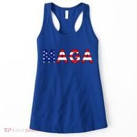 Maga American Flag Women's Tank Top thumb 0
