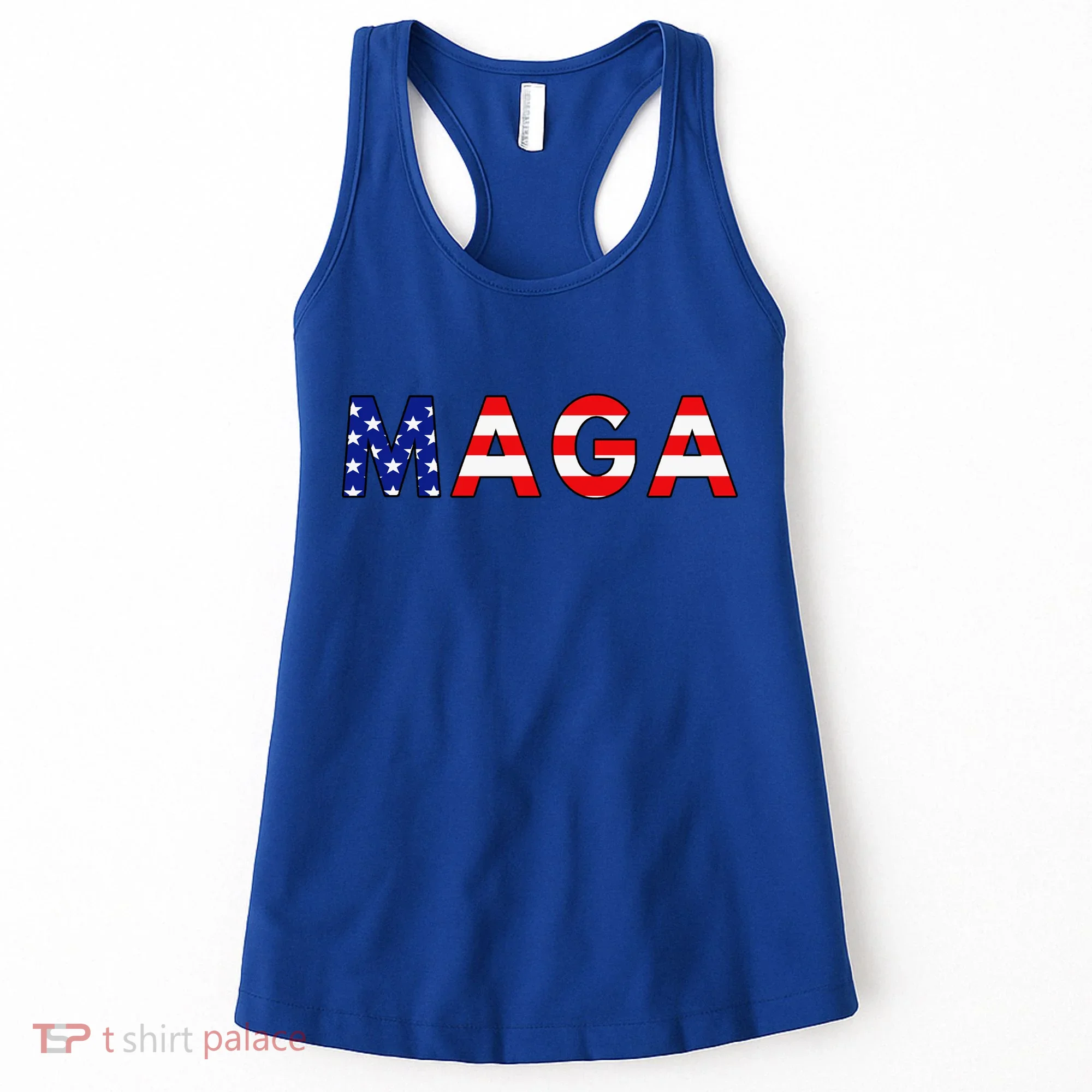 Maga American Flag Women's Tank Top