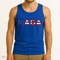 Maga American Flag Tank Top thumb 3