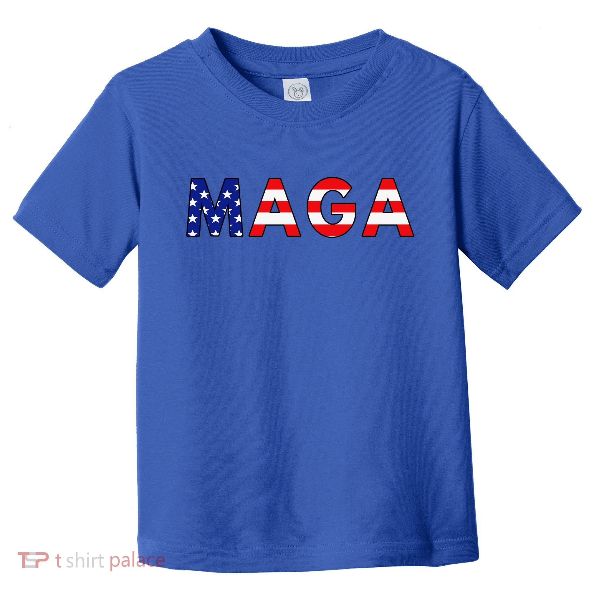 Maga American Flag Toddler T-Shirt
