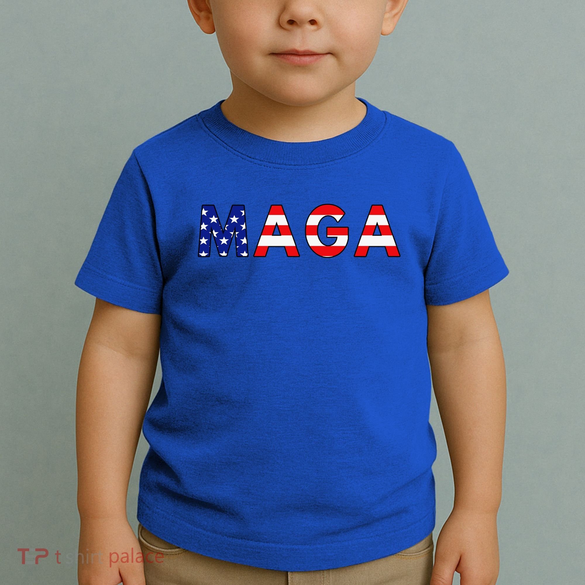 Maga American Flag Toddler T-Shirt